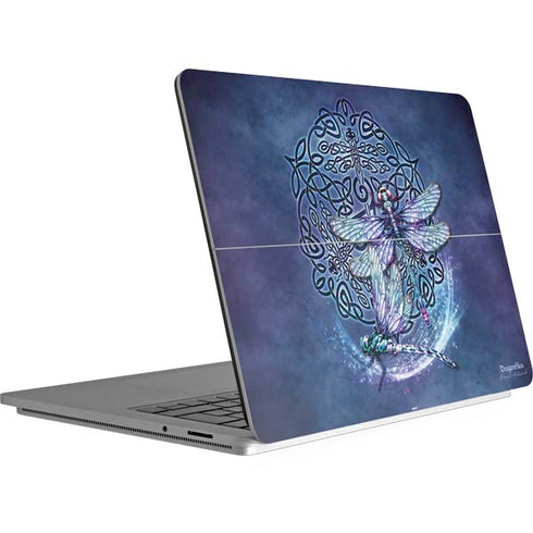 Brigid Ashwood Dragonfly Celtic Knot Surface Laptop Studio Skin